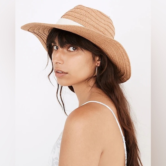 Madewell Accessories - NEW! Madewell Packable Braided Straw Hat NWT Travel Vacation